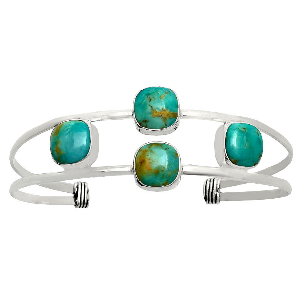 Premium Quality Turquoise Nevada Aztec Mt Cuff Bangle Bracelet B-1047 27-EB10170-2